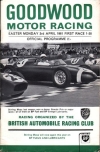 Goodwood Motor Racing 1961 Official Programme